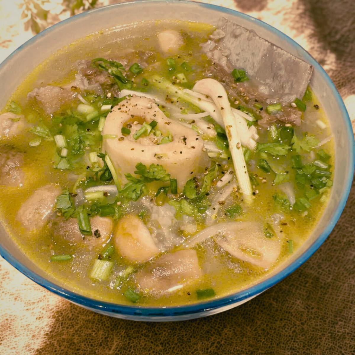 CHÁO SƯỜN BÒ, DỰNG BÒ -119k