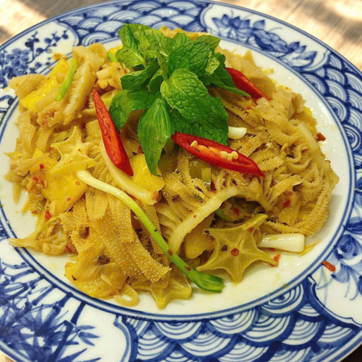 LÁ SÁCH XÀO KHẾ CHUA SA TẾ -119k