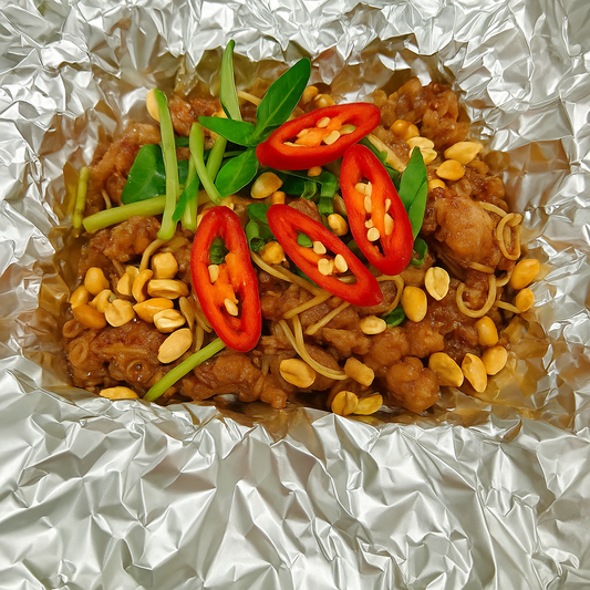 GÀ NÒI XÀO SẢ ỚT