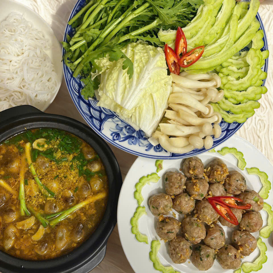 LẨU CÁ THÁC LÁC KHỔ QUA -249k
